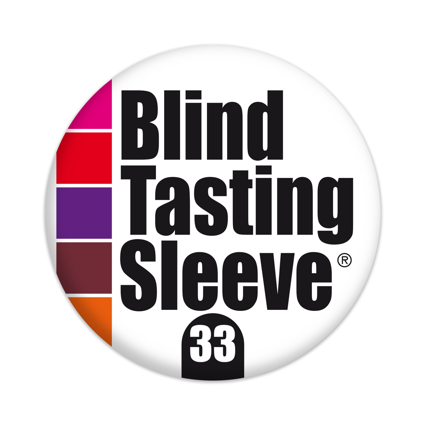 Chaussette de dégustation à l'aveugle - Blind Tasting Sleeve® 33CL - Bleu