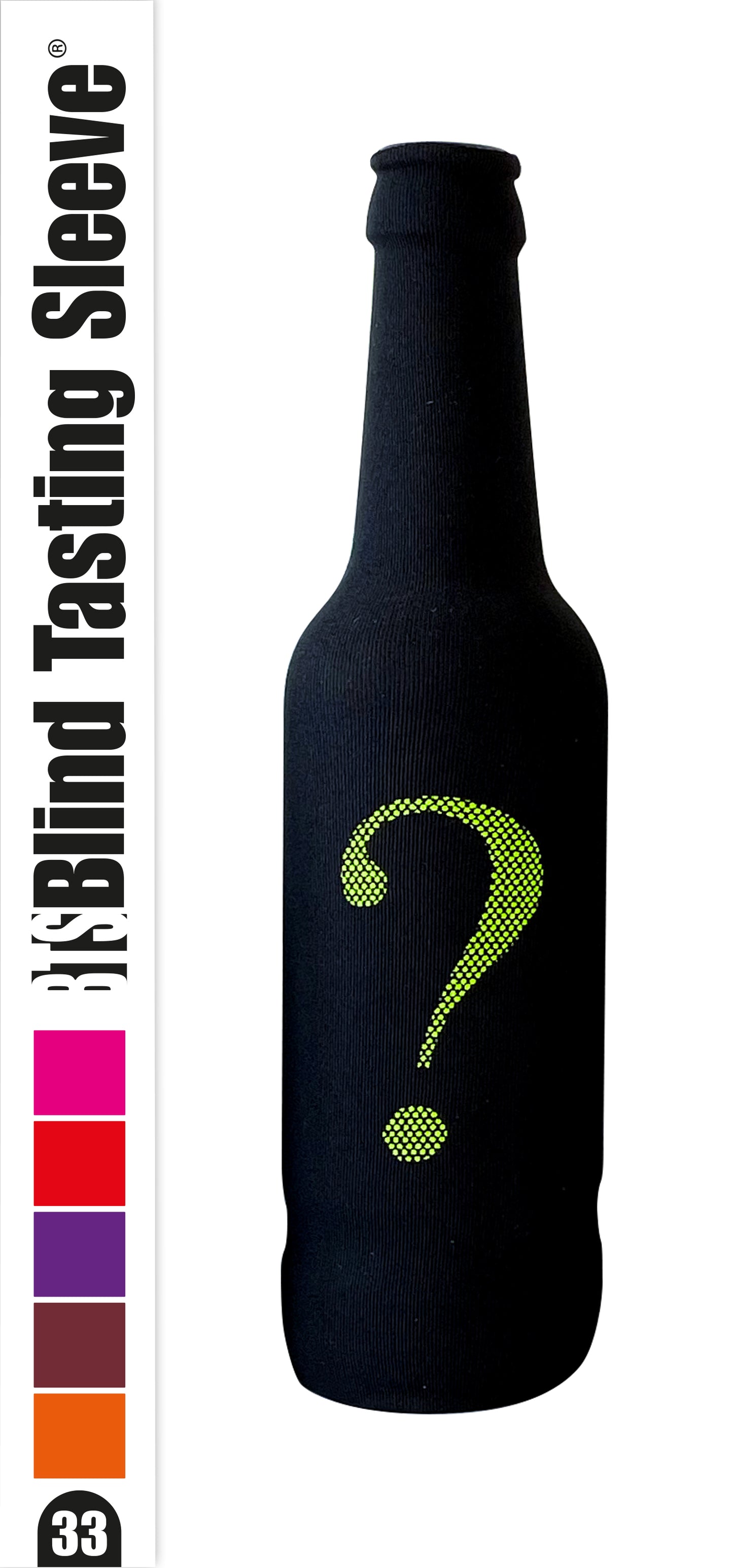 Chaussette de dégustation à l'aveugle - Blind Tasting Sleeve® 33CL - Vert Acide