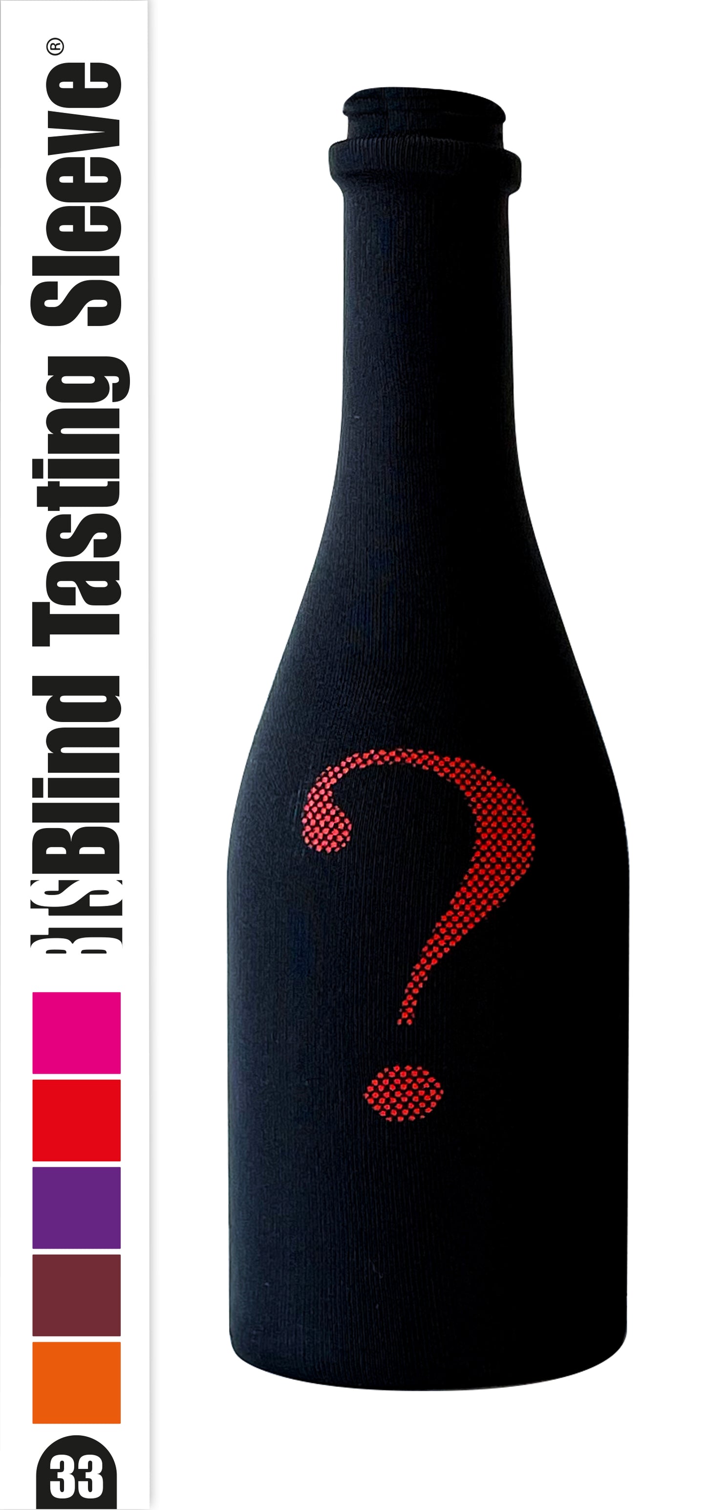 Chaussette de dégustation à l'aveugle - Blind Tasting Sleeve® 33CL - Rouge