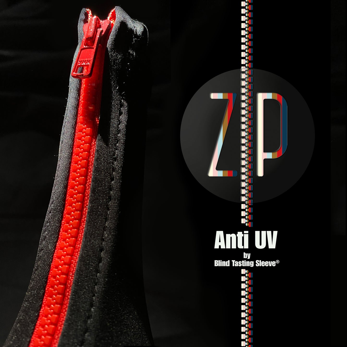 Chaussette ZIP ANTI UV - BTS® - Rouge